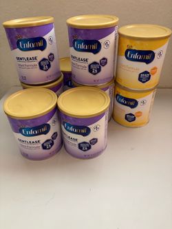 Enfamil Gentlease & Infant Formula Cans