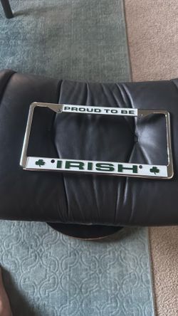 Irish License Plate Frame