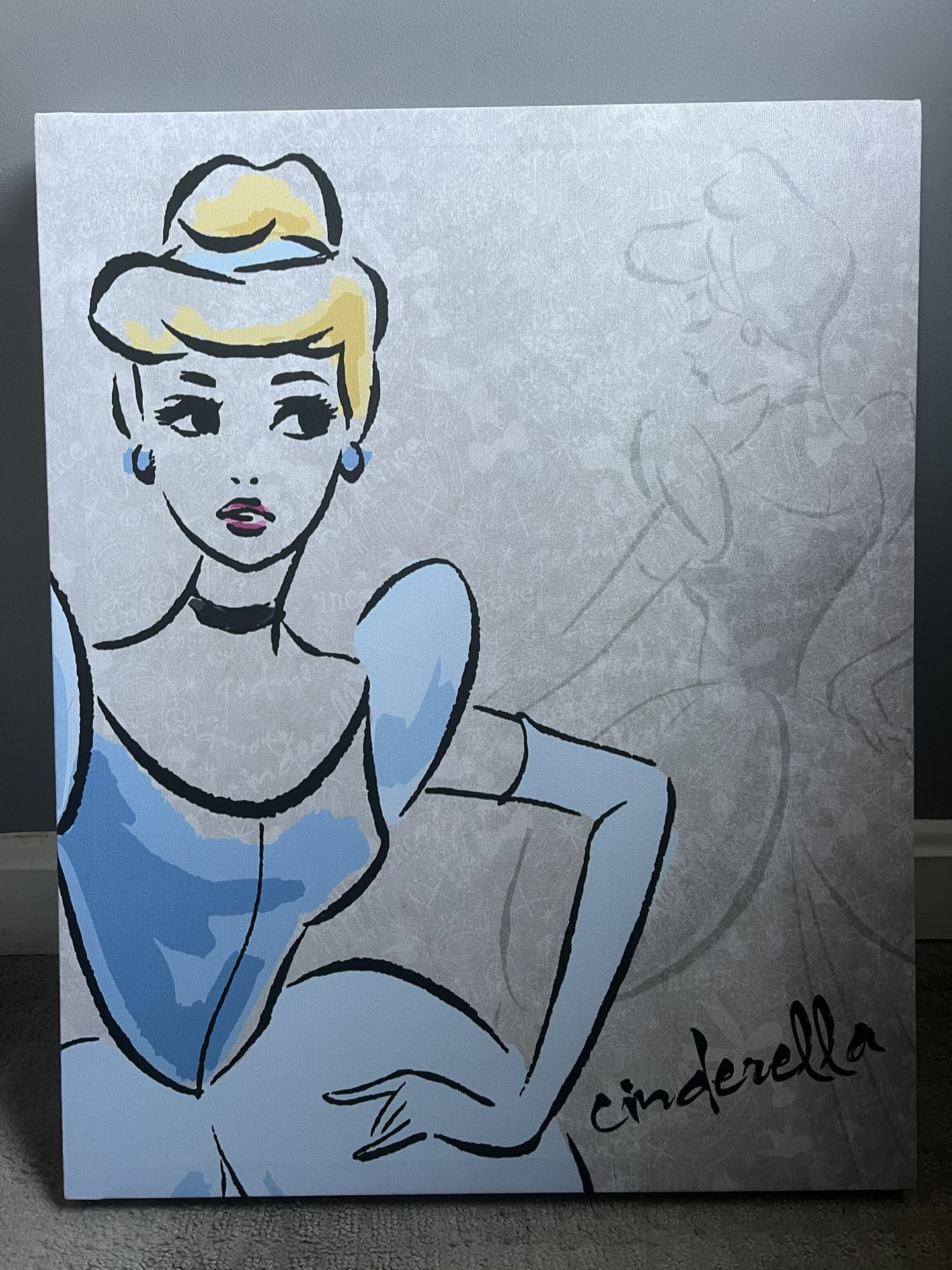 Disney Princess Canvas Wall Art