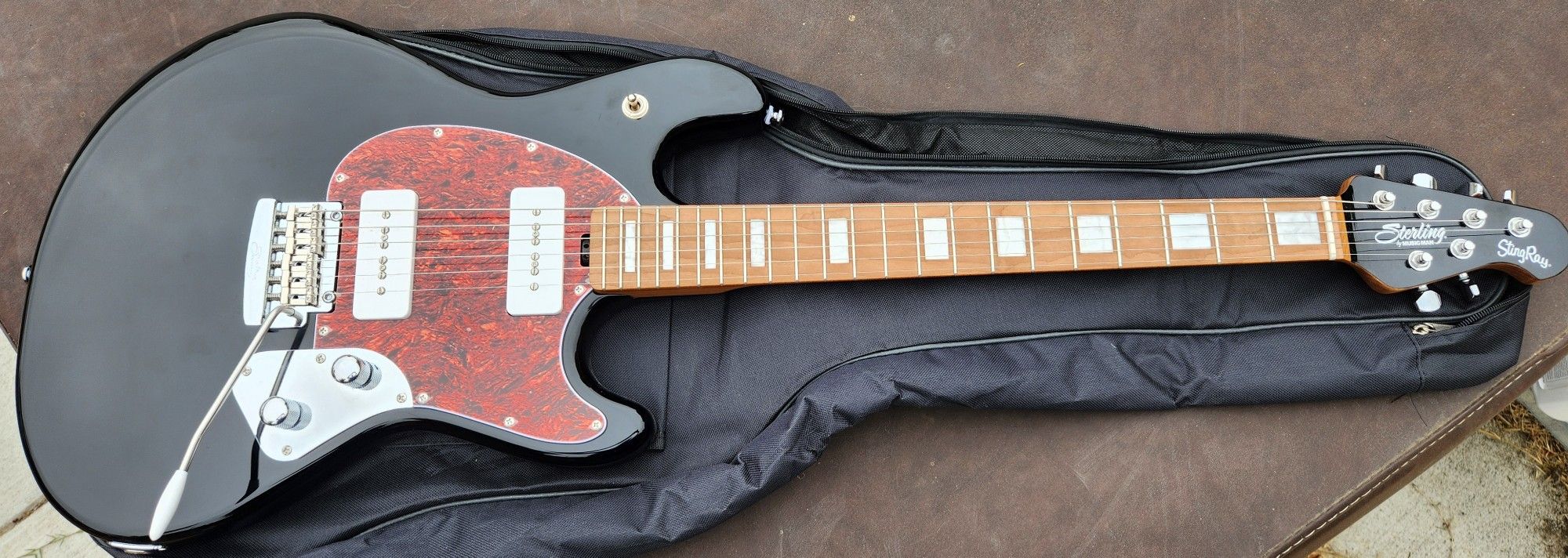 Sterling by Music Man StingRay Plus + GB Electric Guitar P90 Sweet Jangle Sting ray
