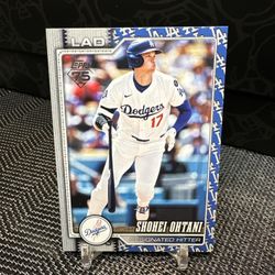 2026 Topps Series 1 #200 MVP Shohei Ohtani Team Logo Border SSP Dodgers