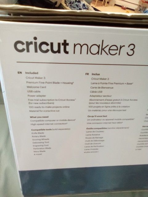 Cricut Maker 3 + Accessories