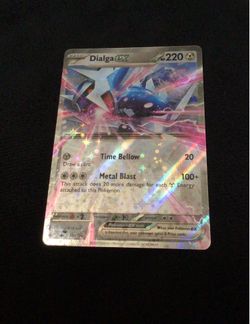 Dialga ex Pokémon card