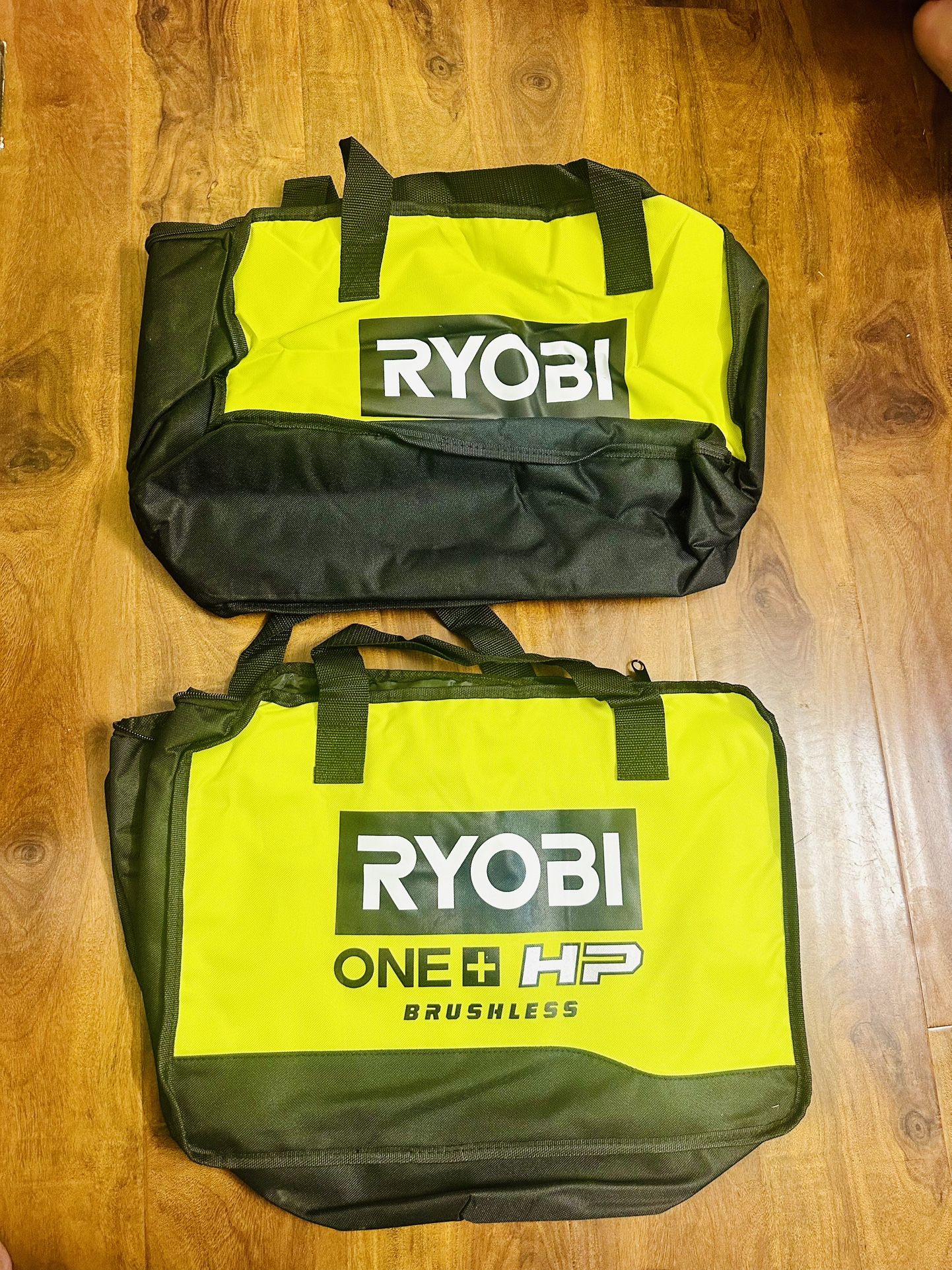 RYOBI HP Tool Bag Size Length 17", Width 6", Height 12" $15/each New Condition
