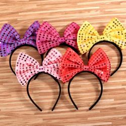 LED Bow headband For All