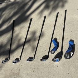 Boys Left Hand Top Flite Golf Clubs