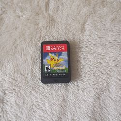Pokemon Let's Go Pikachu (Nintendo Switch, 2018) Cartridge Only