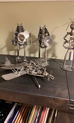 Collectible Figures Made from Metal Tools