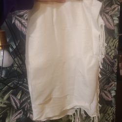 Cream-White Pashmina Shawl