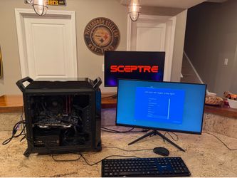 Used Gaming PC + Monitors