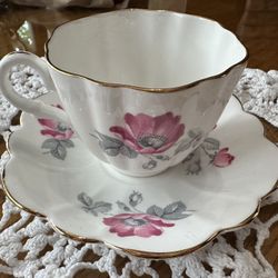 Taylor & Kent Bone China Cup & saucer Made In England 