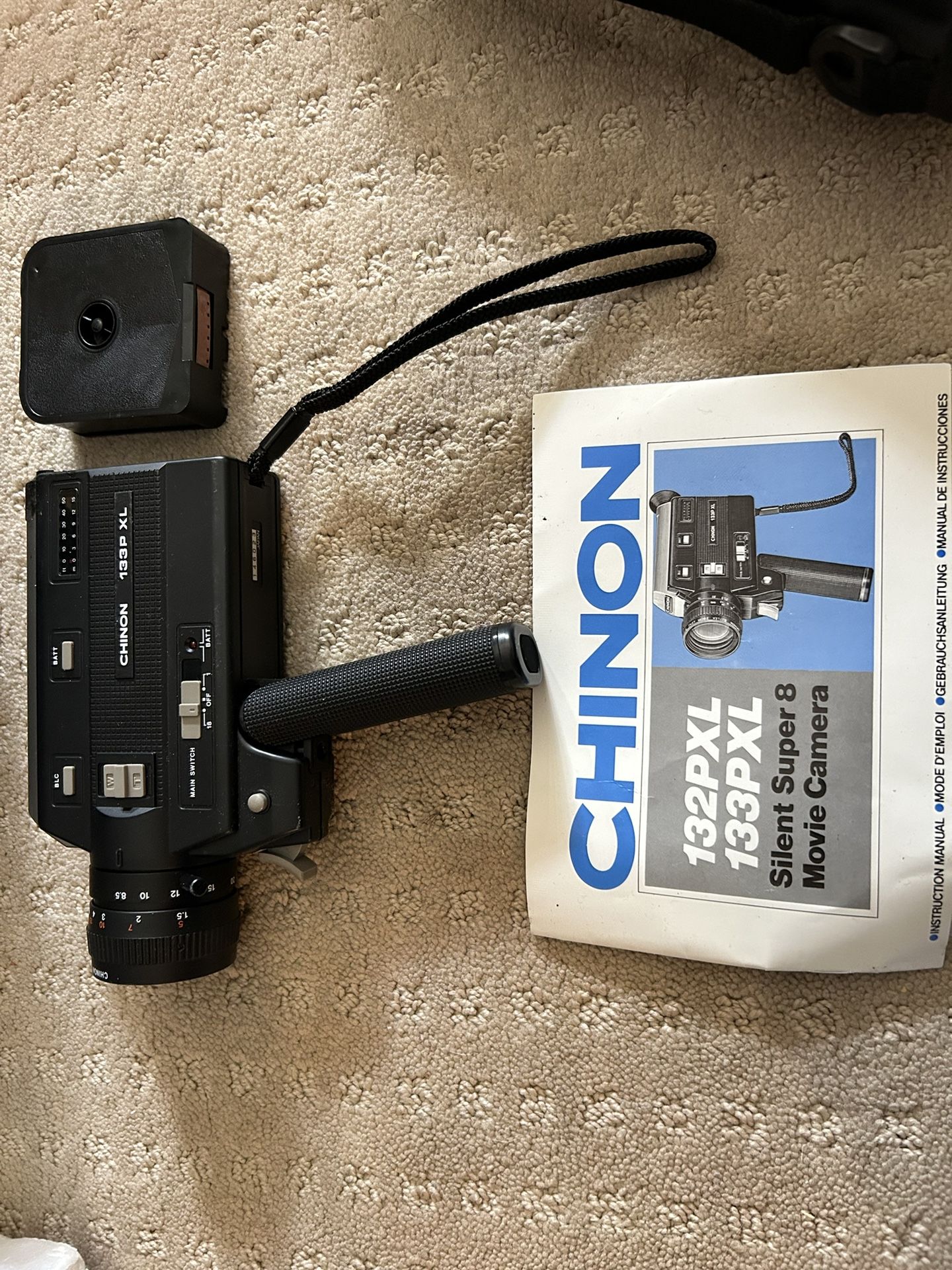 Chinon 132pxl Silent Super 8 Movie Camera