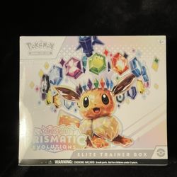 Pokémon Scarlet & Violet Prismatic Evolution Elite Trainer Box 