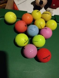 Golf Balls 13 all colors