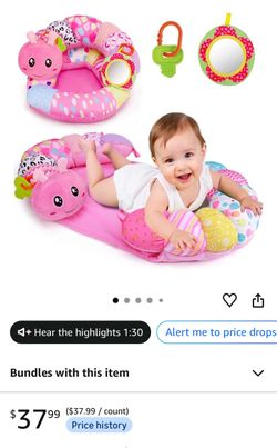 2-1 tummy time mat and support chair
