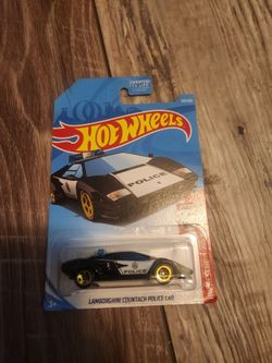 Hot Wheels Lamborghini Countach Police Car