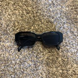 Prada Sunglasses 49 mm Black / Dark Grey Lens