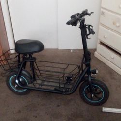 Scooter Black Adult Size