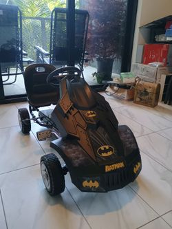 Batman Pedal Go Kart – Like New! 🦇