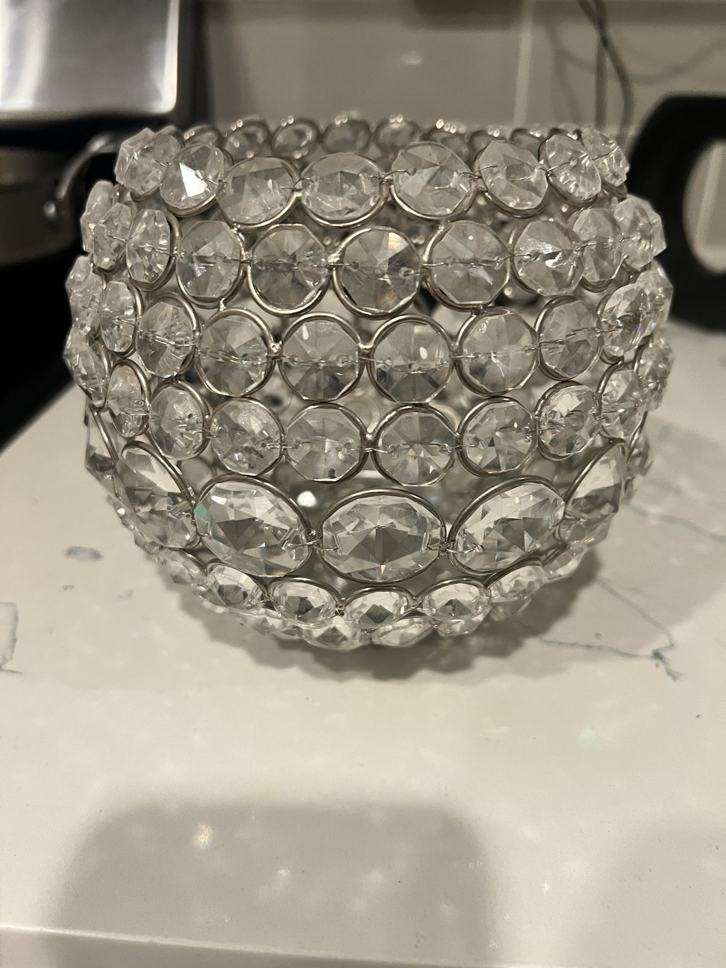 Cristal Candle Holder