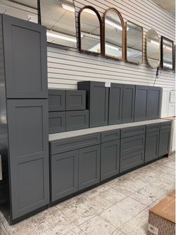 Kitchen cabinets