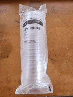 Scientific Products Disposable Petri Specimen Dishes 100 x 15mm (Sleeve 20)