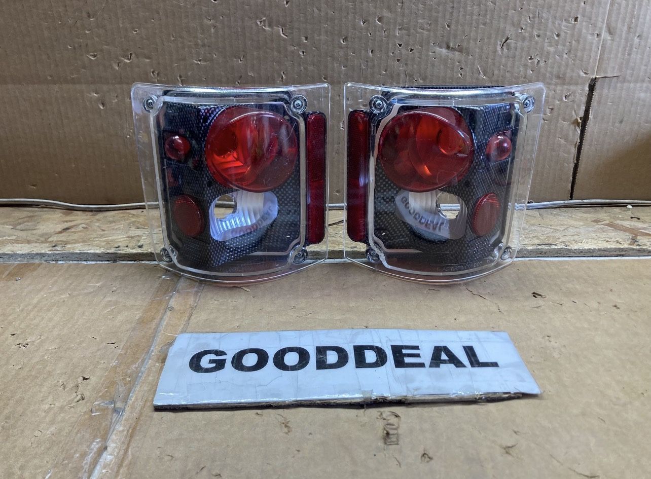 #OT135 Fit 73-91 Chevrolet GMC Blazer C/K Models Jimmy Suburban Tail Light Pair 