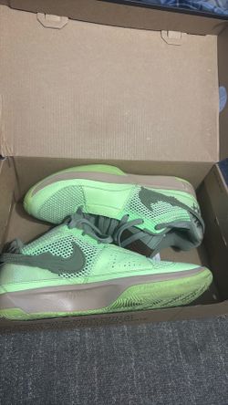 Nike Ja Morant Basketball Shoes - Volt Green - Size 7