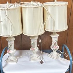 Vintage Porcelain Lamps
