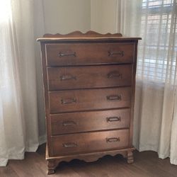 Vintage Wooden Dresser