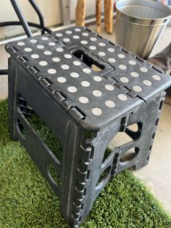 Black Step Stool