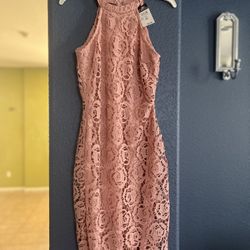 Vestido Rosa Palo