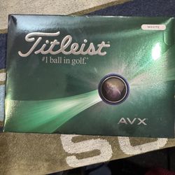 1 Dozen Brand New Titleist AVX Golf Balls