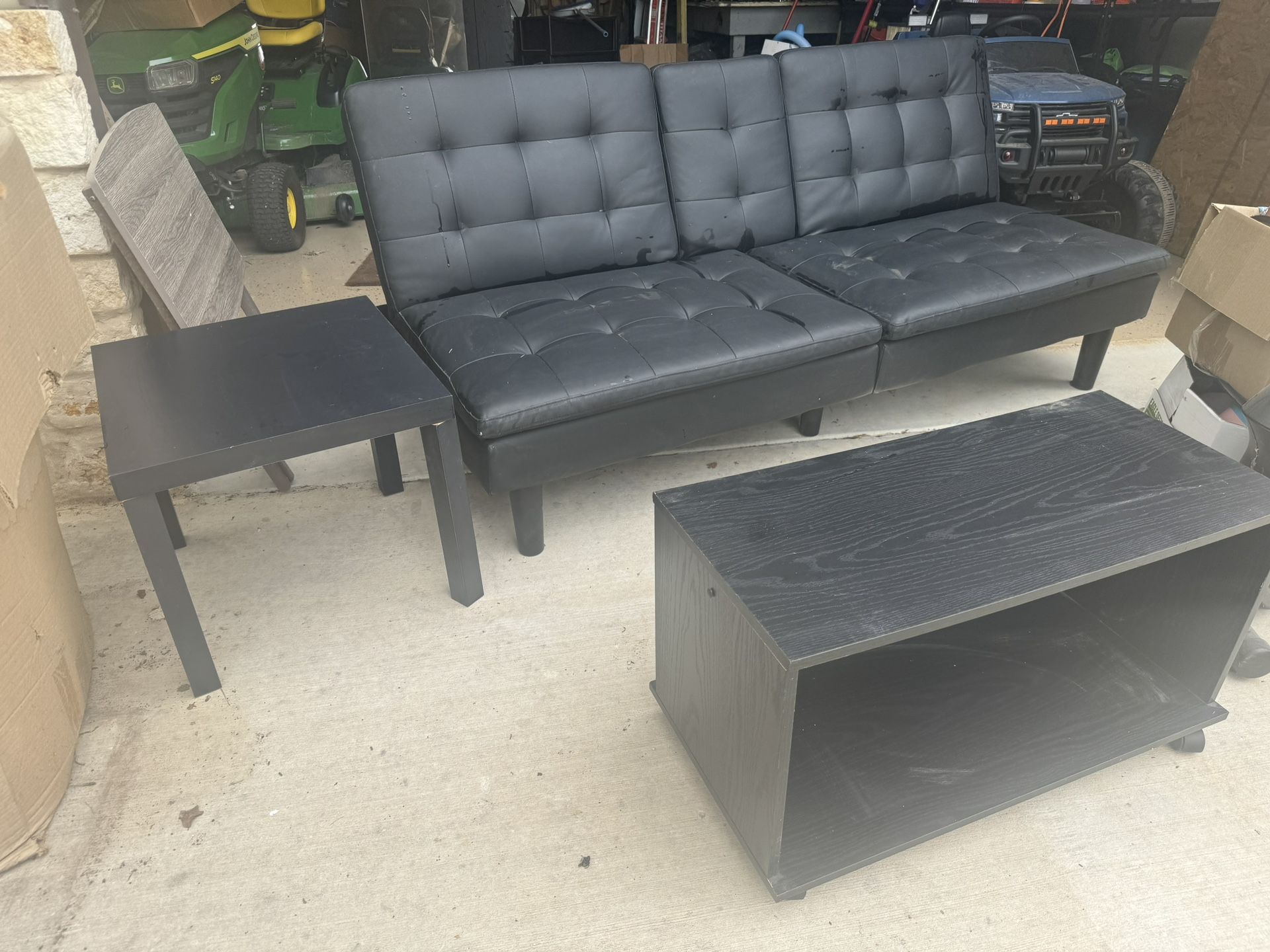 Futon Tv Stand End Table