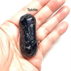 Tektite/Meteorite (Polished)  from Thailand 40g AUTHENTIC