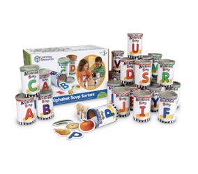 Brand New Alphabet Soup Can Letters
