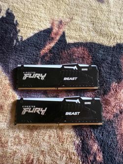 Kingston Fury Beast RGB DDR5 16GB (2x8GB) Gaming RAM – Tested Working
