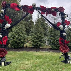Halloween Arch Backdrop,events,photoshoot (Rent)