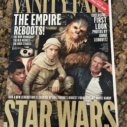 Vanity Fair 2015 Star Wars, The Empire Reboots Magazine