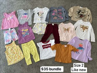 Baby Girl Size 2t Bundle $30 
