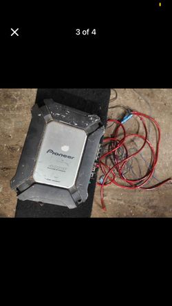 Pioneer 400 Watt Amplifier 2 Channel
