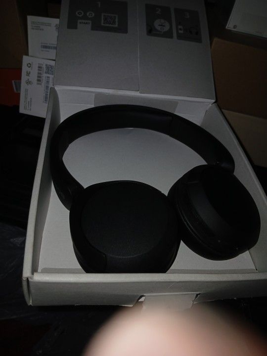 Sony Bluetooth Over The Ear Headphones New Open Box