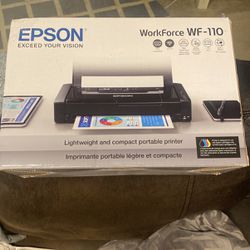 Epson® WorkForce® WF-110 Wireless Mobile Inkjet Color Printer