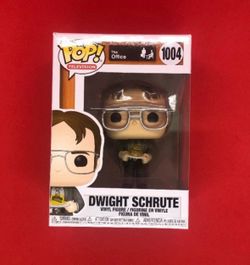 Funko Pop The Office Dwight Schrute With Jello Stapler #1004 Vinyl Figure New