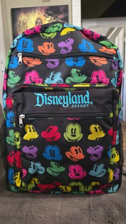 Brand New Disneyland Resort Large Mickey Mouse Backpack - NWT