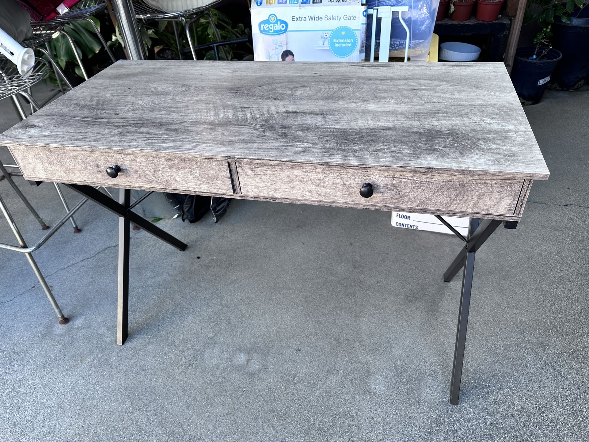 Desk And Book Shelf (set)