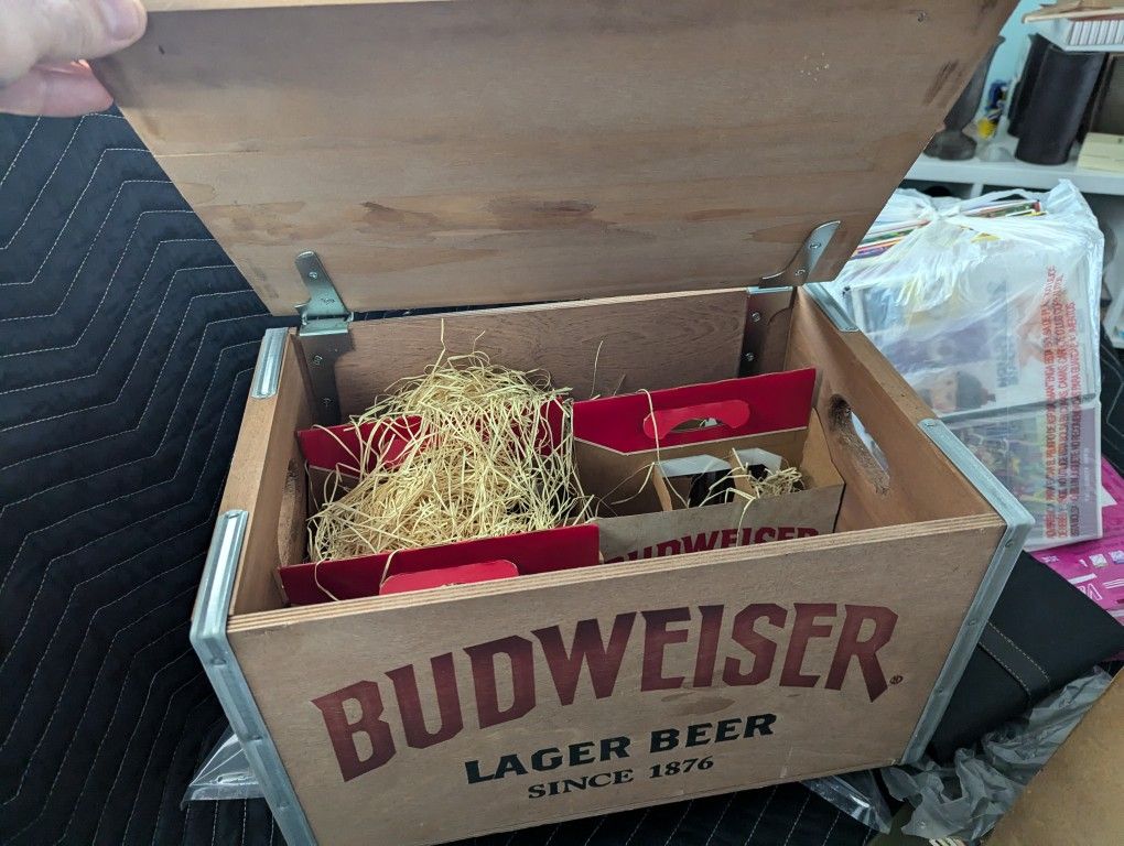Vintage Budweiser Crate
