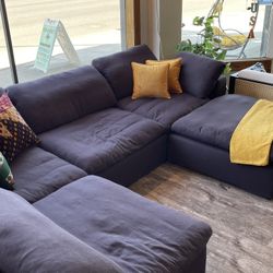 Down Filled Modular Sectional - Super Comfortable