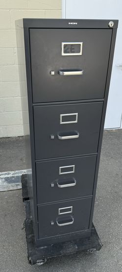 Hon 4-Drawer Vertical Cabinet
