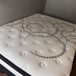 Queen Size Mattress With Frame 